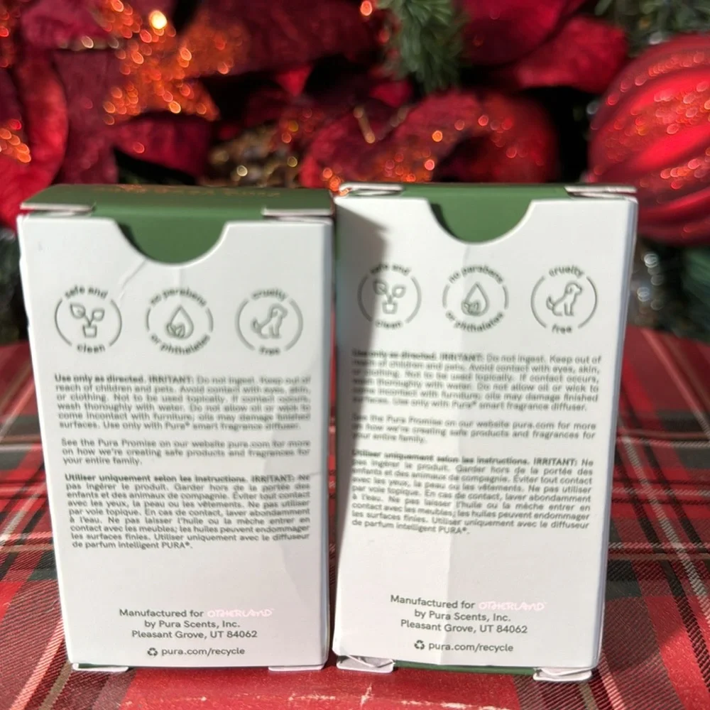 Otherland Canopy 2 Pack of Pura Diffuser Refills | California Fig, Ivy Greens,